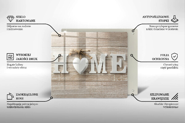 Sklo za varnú dosku Home