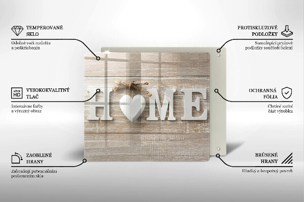 Sklo za varnú dosku Home