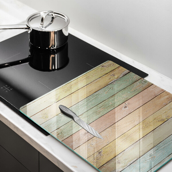 Kryt na indukčnú dosku Farebné vintage dosky