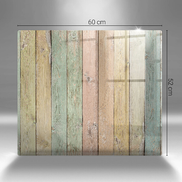 Kryt na indukčnú dosku Farebné vintage dosky