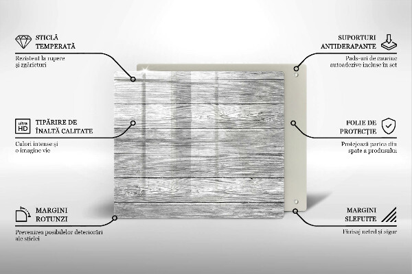 Kryt na indukčnú dosku Staré drevené dosky