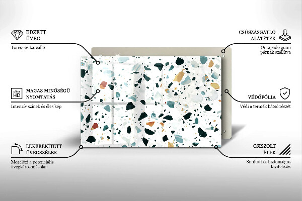 Krycia doska na sporák Ľahká kamenina