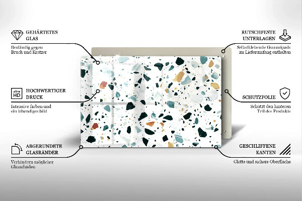 Krycia doska na sporák Ľahká kamenina