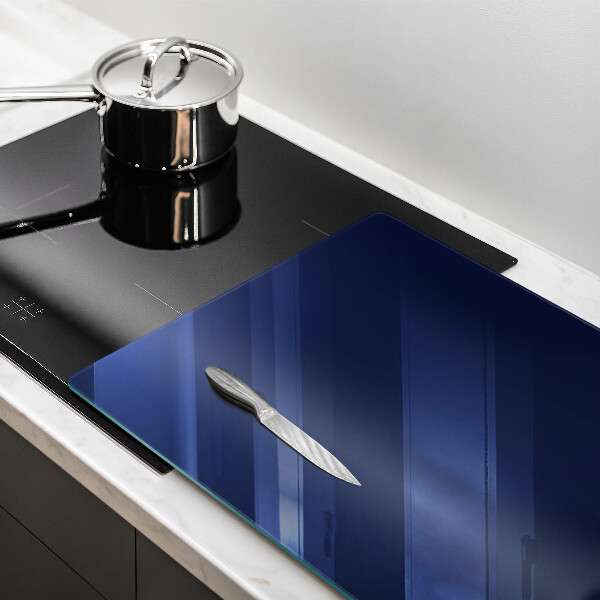 Sklo za varnú dosku Modrá farba