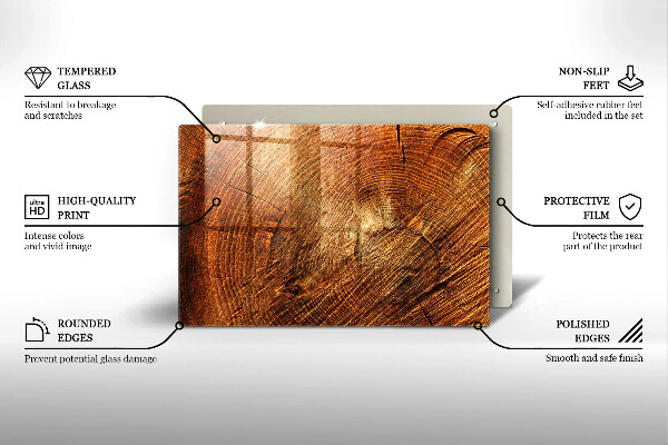 Sklo za varnú dosku Drevo stromu