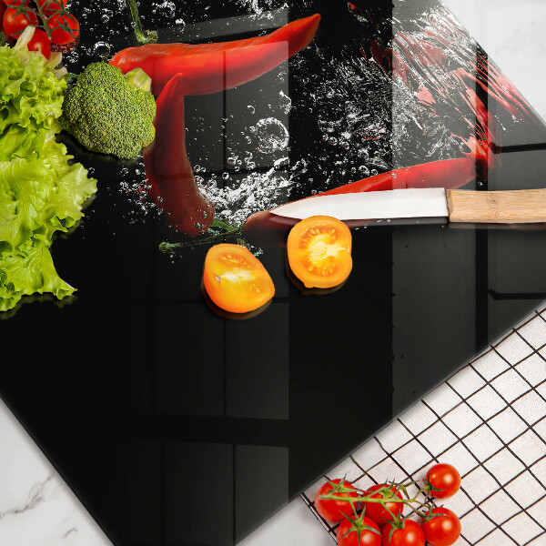 Kryt na indukčnú dosku Chilli papričky vo vode