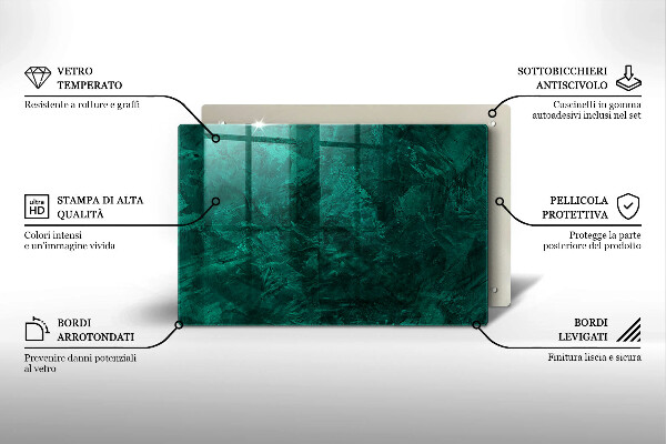 Kryt na indukčnú dosku Textúra pozadia kameňa