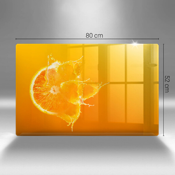 Sklo za varnú dosku Šťavnaté oranžové ovocie