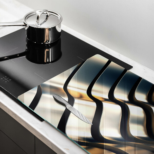 Kryt na indukčnú dosku 3D kovové tvary