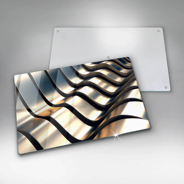 Kryt na indukčnú dosku 3D kovové tvary