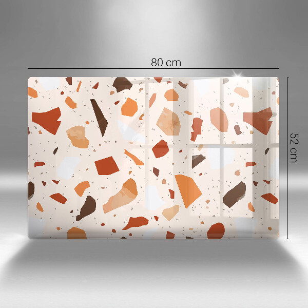 Krycia doska na sporák Dekoratívna kamenina