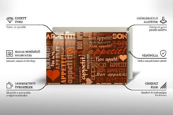 Kryt na indukčnú dosku Bon appetit