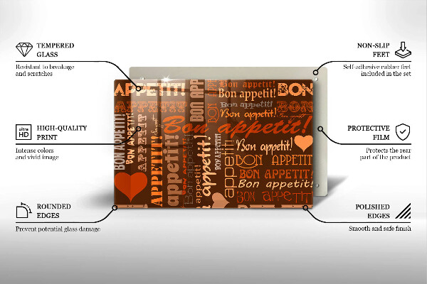 Kryt na indukčnú dosku Bon appetit