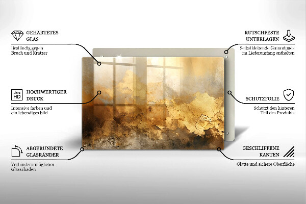 Krycia doska na sporák Bohatá textúra