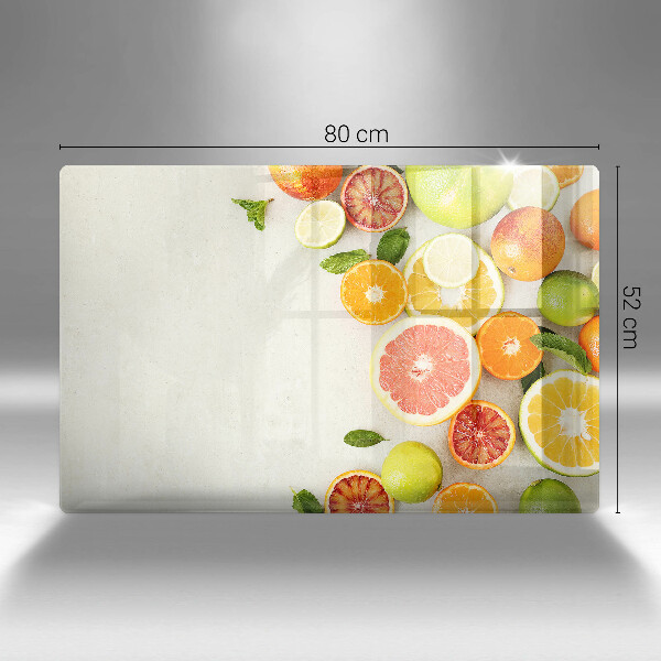 Krycia doska na sporák Citrusové ovocie
