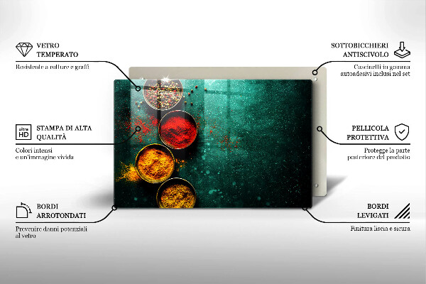 Krycia doska na sporák Orientálne korenie