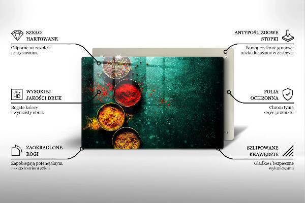 Krycia doska na sporák Orientálne korenie