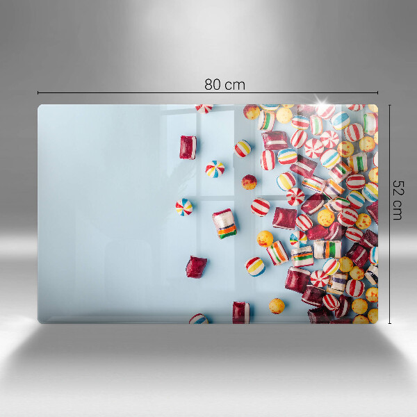 Sklo za varnú dosku Farebné cukríky