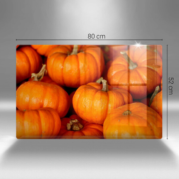 Sklenený kryt za sporák Tekvice