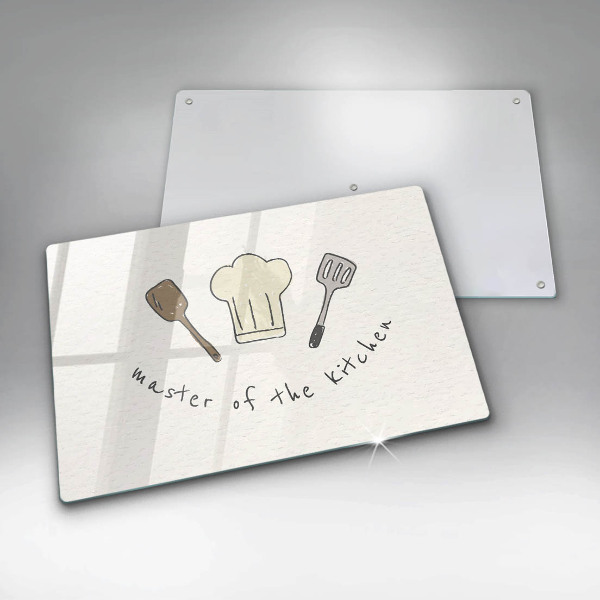 Tvrdené sklo za varnú dosku Master of the Kitchen
