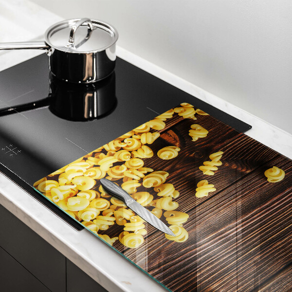 Tvrdené sklo za varnú dosku Cestoviny na stole