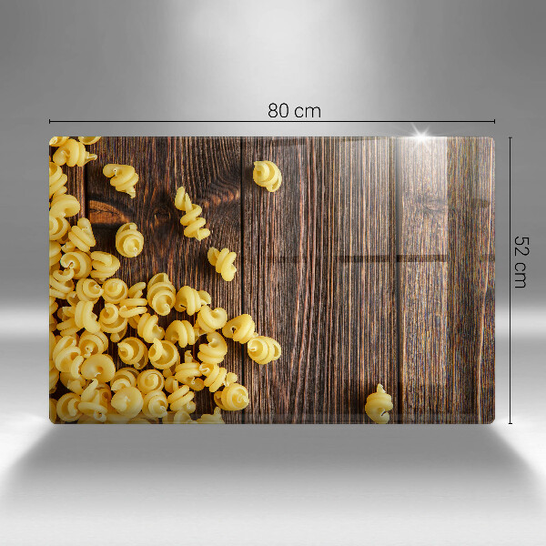 Tvrdené sklo za varnú dosku Cestoviny na stole