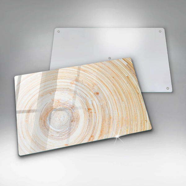 Tvrdené sklo za varnú dosku Textúra dreva