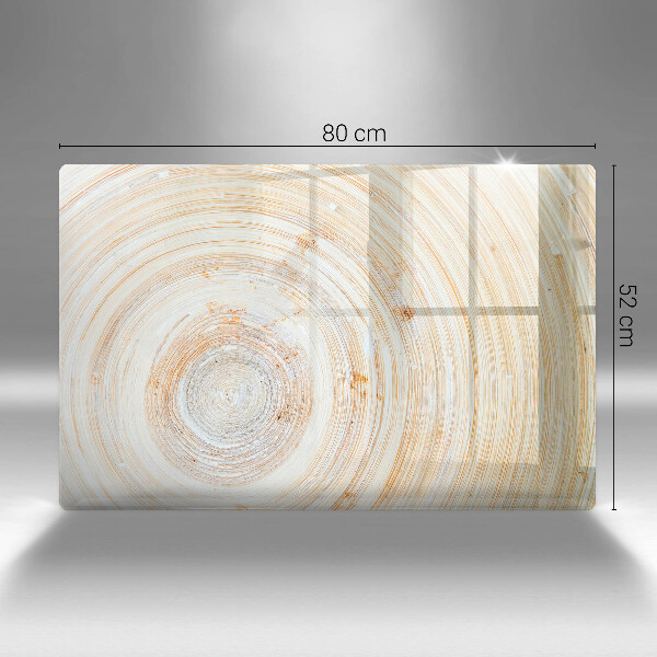 Tvrdené sklo za varnú dosku Textúra dreva