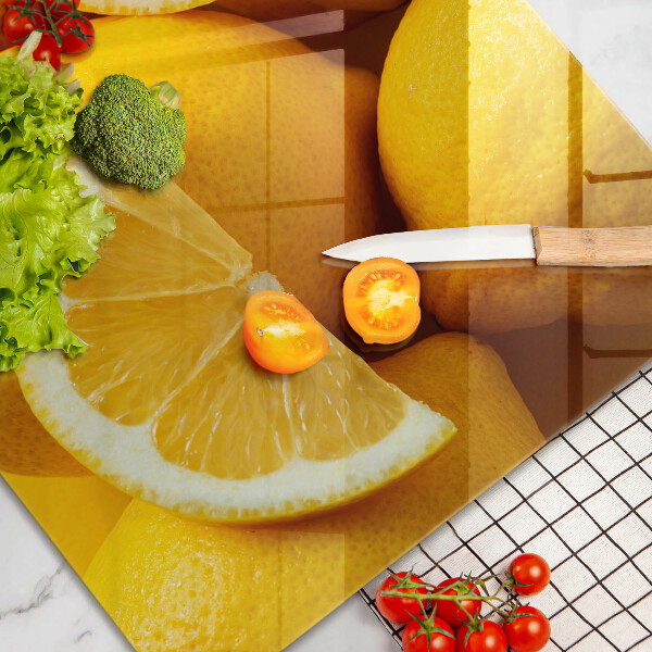 Tvrdené sklo za varnú dosku Šťavnaté citróny