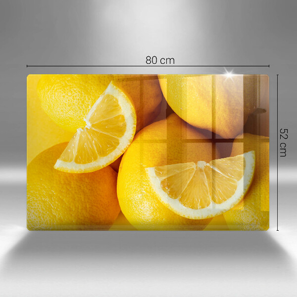 Tvrdené sklo za varnú dosku Šťavnaté citróny