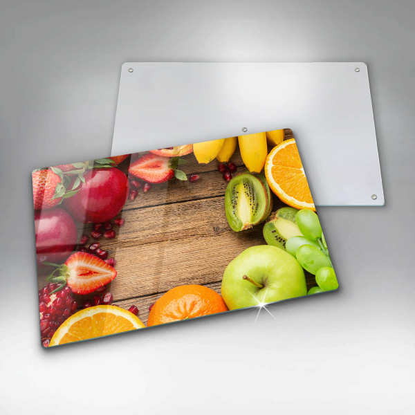 Tvrdené sklo za varnú dosku Čerstvé ovocie