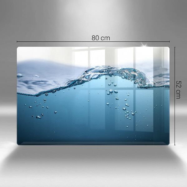 Krycia doska na sporák Modrá voda