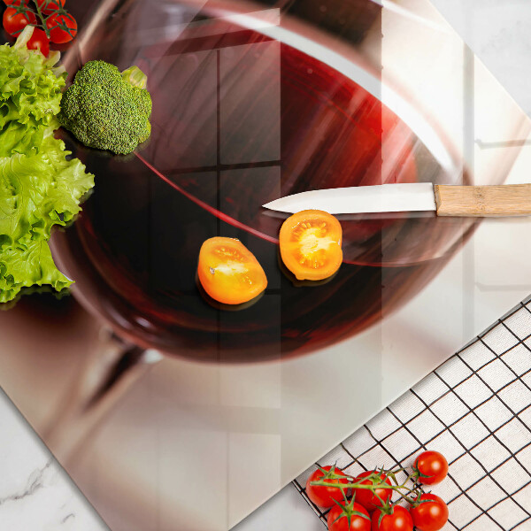 Krycia doska na sporák Pohárik červeného vína