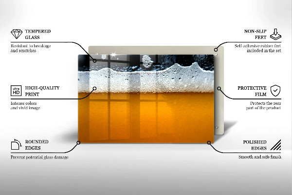 Krycia doska na sporák Pite pivnú penu
