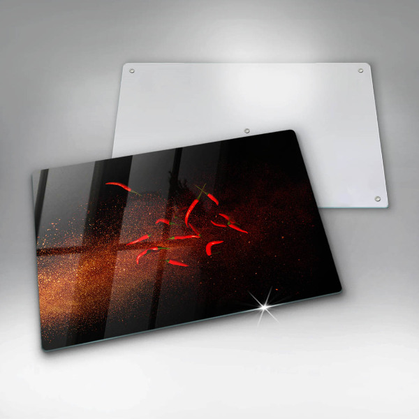 Krycia doska na sporák Horúce čili papričky