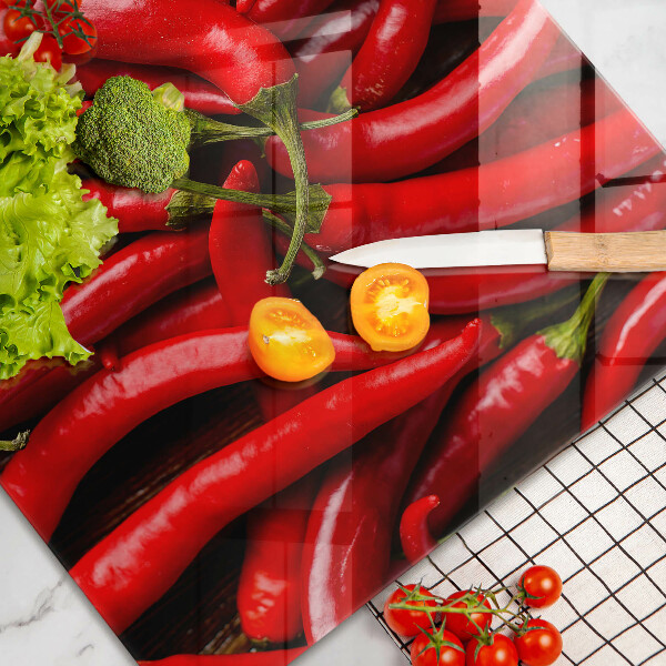 Krycia doska na sporák Horúce čili papričky