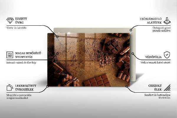 Krycia doska na sporák Čokoládové sladkosti