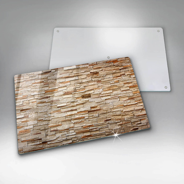 Sklo za varnú dosku Textúra dekoratívnych kameňov