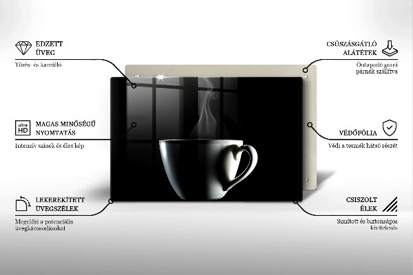 Kryt na indukčnú dosku Šálka čaju