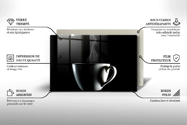 Kryt na indukčnú dosku Šálka čaju