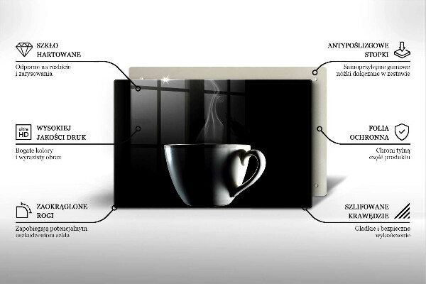 Kryt na indukčnú dosku Šálka čaju