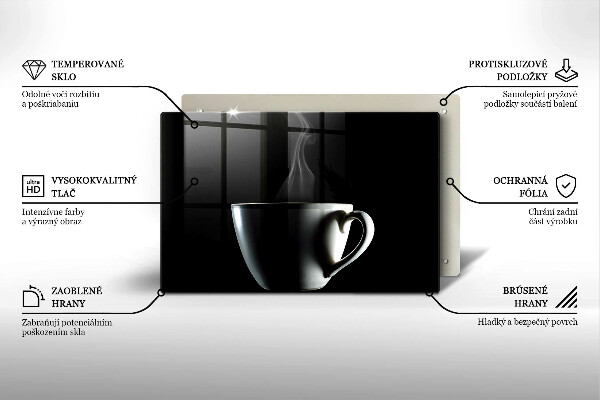 Kryt na indukčnú dosku Šálka čaju