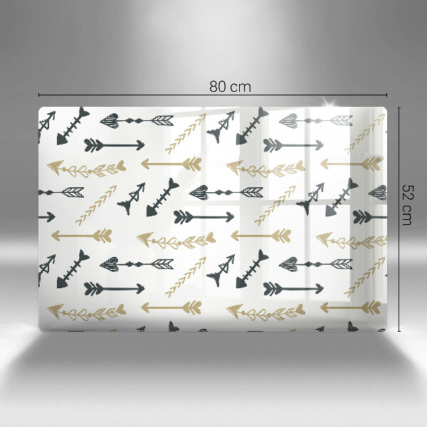 Kryt na indukčnú dosku Vzor boho šípok