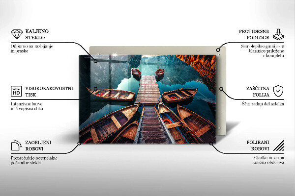 Kryt na indukčnú dosku Lode na jazere