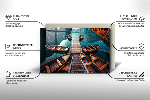 Kryt na indukčnú dosku Lode na jazere