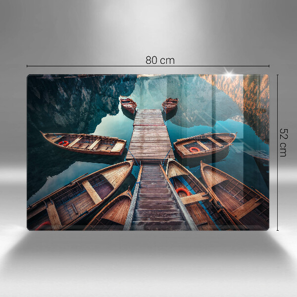 Kryt na indukčnú dosku Lode na jazere