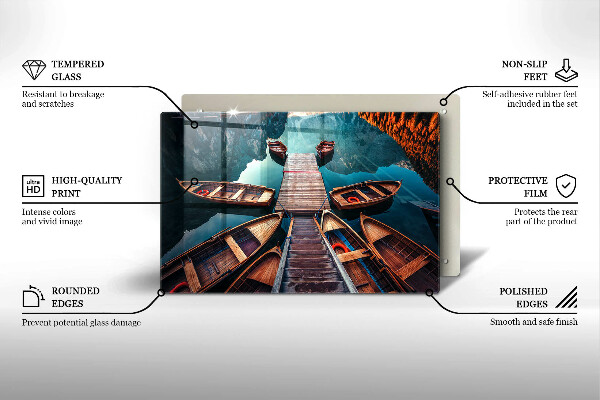 Kryt na indukčnú dosku Lode na jazere