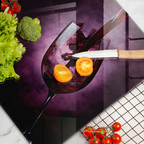 Kryt na indukčnú dosku Pohár vína