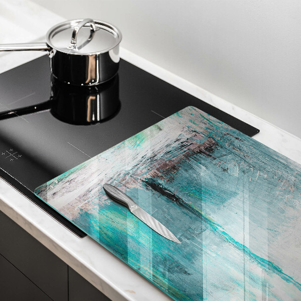 Kryt na indukčnú dosku Farba abstrakcie pozadia