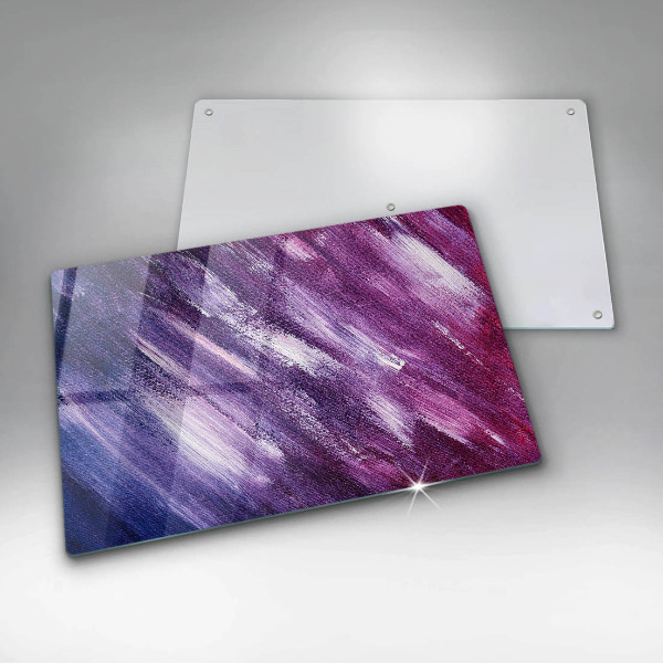 Kalené sklo za sporák Maľovanie abstrakcie